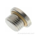 Stainless steel bundar hex plug